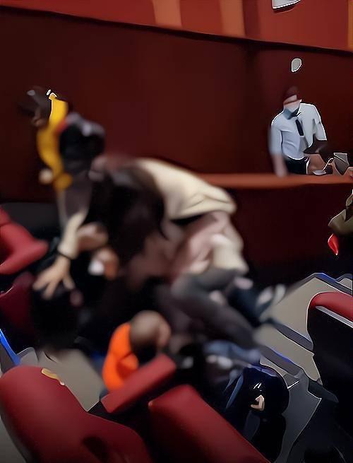 深圳一影院打架,一场打架事件的现场直击